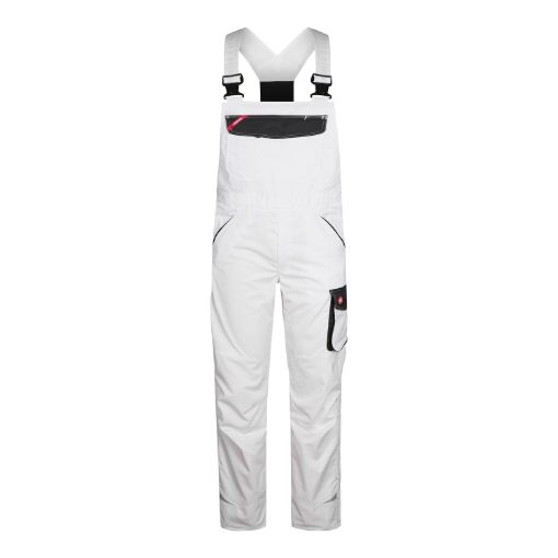 Engel Latzhose, Größe: 58, Farbe: Weiss/Anthrazitgrau 3290-880-379  