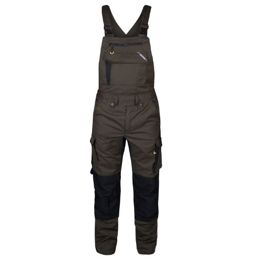 Engel Latzhose mit Stretch, Größe: 23, Farbe: Forest Green/Schwarz 3362-740-5320  