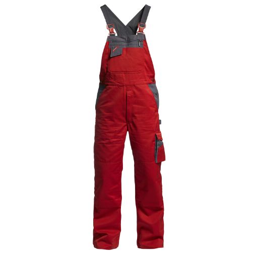 Engel Latzhose, Größe: 52, Farbe: Rot/Grau 3600-785-1125  