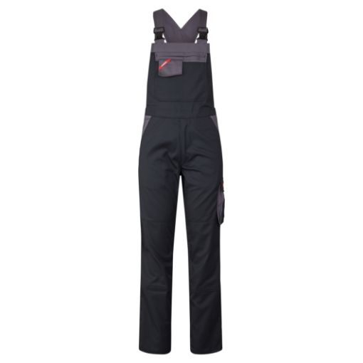 Engel Latzhose mit Stretch, Größe: 54, Farbe: Schwarz/Grau 3680-217-2025  