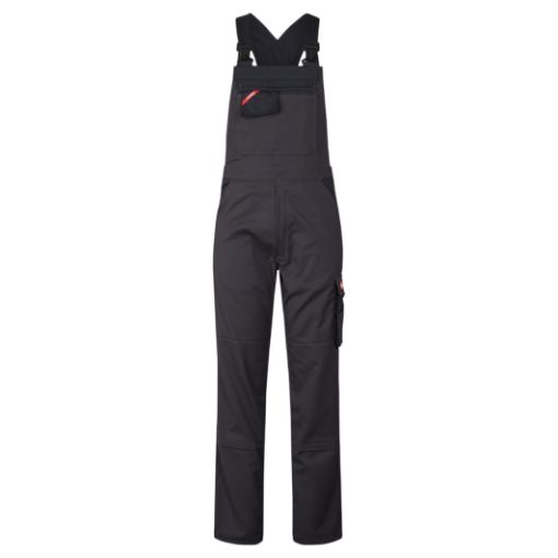 Engel Latzhose mit Stretch, Größe: 58, Farbe: Anthrazitgrau/Schwarz 3680-217-7920  