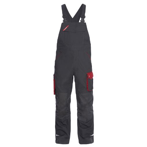 Engel Latzhose, Größe: 27, Farbe: Anthrazitgrau/Tomato Red 3810-254-79757  