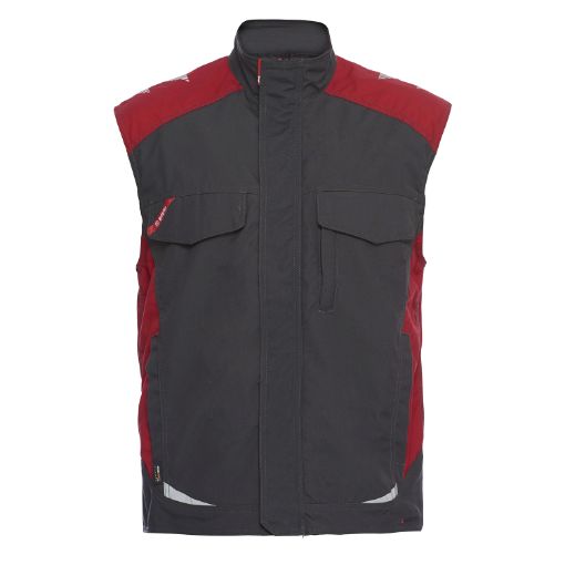 Engel Serviceweste, Größe: 6XL, Farbe: Anthrazitgrau/Tomato Red 5810-254-79757  