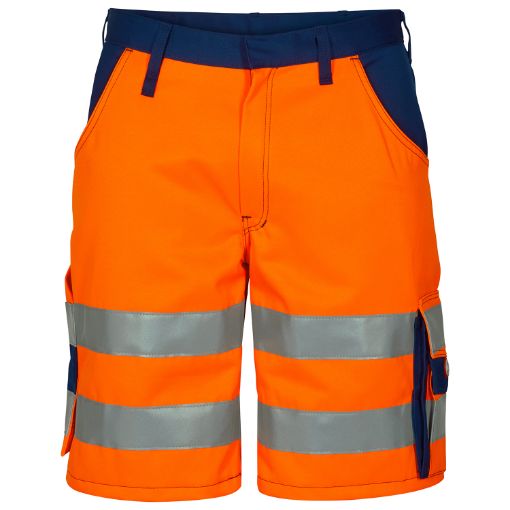 Engel Shorts mit Reflexionstreifen, Größe: 44, Farbe: Orange/Marine 6501-770-1006  