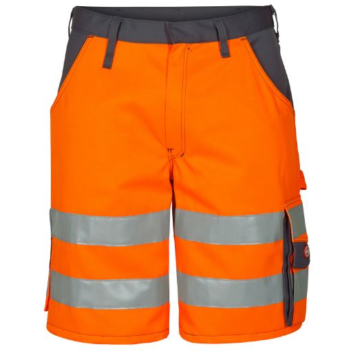 Engel Shorts mit Reflexionstreifen, Größe: 58, Farbe: Orange/Grau 6501-770-1025  