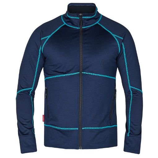 Engel Midlayer Cardigan, Größe: M, Farbe: Blue Ink 8020-212-165  