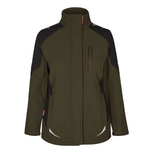 Engel Softshell-Jacke, Größe: 3XL, Farbe: Forest Green/Schwarz 8815-229-5320  