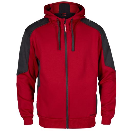 Engel Sweat Cardigan, Größe: S, Farbe: Tomato Red/Anthrazitgrau 8820-233-75779  