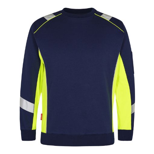 Engel Sweatshirt, Größe: XS, Farbe: Blue Ink/Gelb 8871-257-16538  