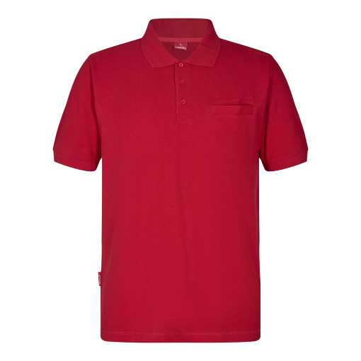 Engel Poloshirt mit Brusttasche, Größe: S, Farbe: Tomatenrot 9055-178-757  
