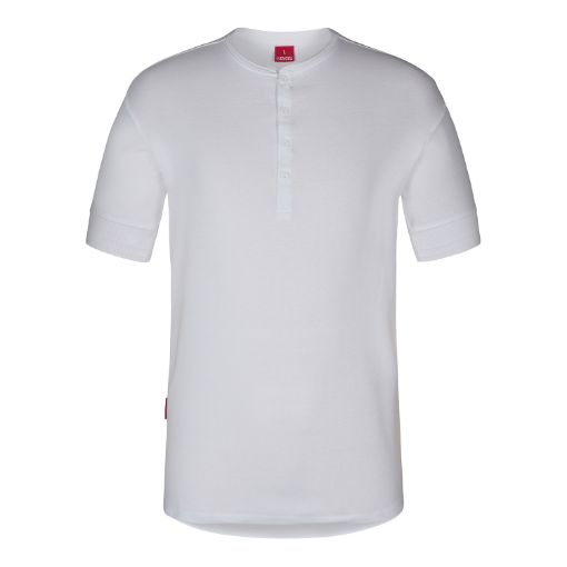 Engel Grandad kurzarm Shirt, Größe: 4XL, Farbe: Weiss 9256-565-3  