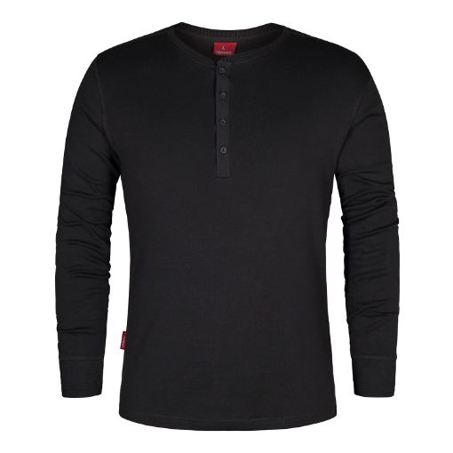Engel Grandad langarm Shirt, Größe: XS, Farbe: Anthrazitgrau 9257-565-79  