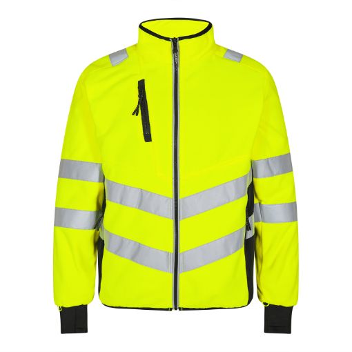 Engel Fleece Jacke, Größe: 4XL, Farbe: Gelb/Schwarz 1192-236-3820  