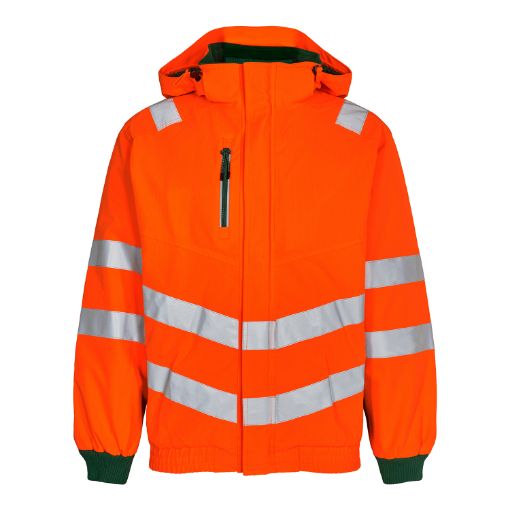 Engel Pilotjacke, Größe: 4XL, Farbe: Orange/Grün 1246-930-101  