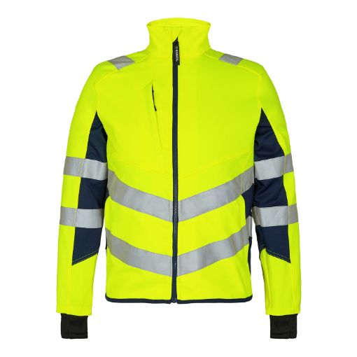 Engel Jacke, Größe: 4XL, Farbe: Gelb/Blue Ink 1544-314-38165  