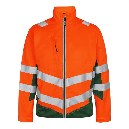 Engel Jacke, Größe: XS, Farbe: Orange/Grün 1545-319-101  