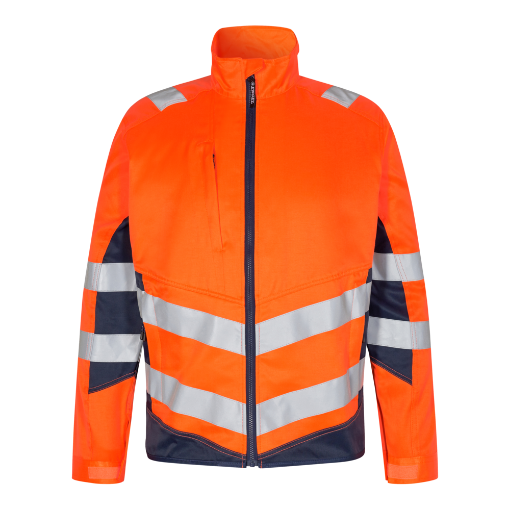 Engel Jacke, Größe: 6XL, Farbe: Orange/Blue Ink 1545-319-10165  