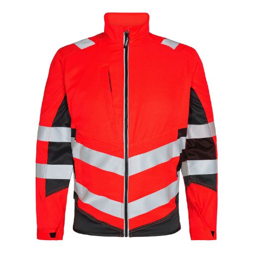 Engel Jacke, Größe: 6XL, Farbe: Rot/Schwarz 1545-319-4720  