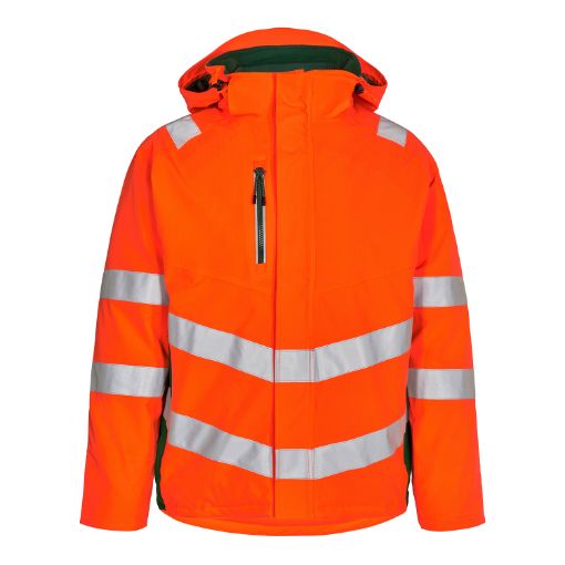 Engel Winterjacke, Größe: XL, Farbe: Orange/Grün 1946-930-101  