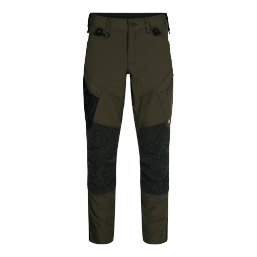Engel Arbeitshose mit 4-Wege Stretch, Größe: 28, Farbe: Forest Green 2366-317-53 Knietaschen mit Teramid-Kevlar-Verstärkung 