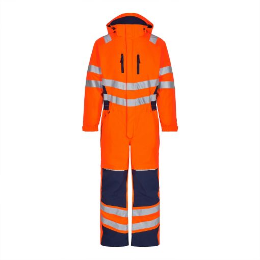 Engel Winter Kombination, Größe: M, Farbe: Orange/Blue Ink 4946-930-10165  