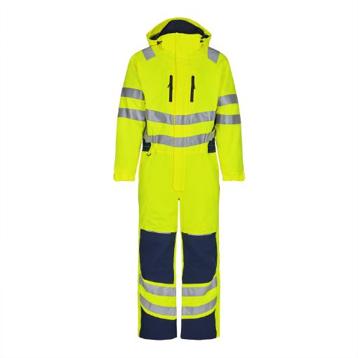 Engel Winter Kombination, Größe: 5XL, Farbe: Gelb/Blue Ink 4946-930-38165  