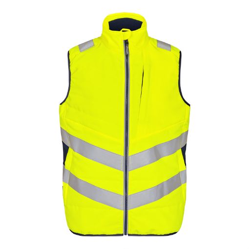 Engel Steppweste, Größe: 4XL, Farbe: Gelb/Blue Ink 5159-158-38165  