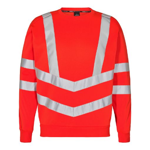 Engel Sweatshirt, Größe: 5XL, Farbe: Rot 8021-241-47  