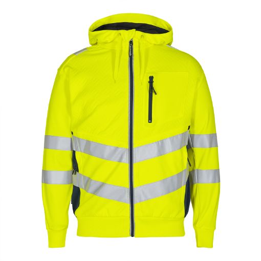 Engel Sweatcardigan, Größe: 2XL, Farbe: Gelb/Blue Ink 8025-241-38165  