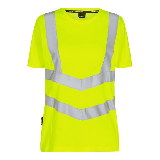 Engel Damen T-shirt S/S, Größe: M, Farbe: Gelb 9542-182-38  