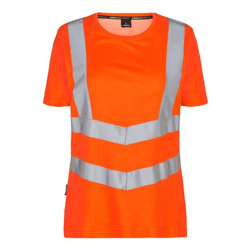 Engel Damen T-shirt S/S, Größe: L, Farbe: Orange 9542-182-10  