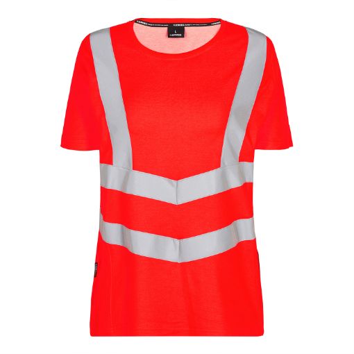 Engel Damen T-shirt S/S, Größe: XL, Farbe: Rot 9542-182-47  